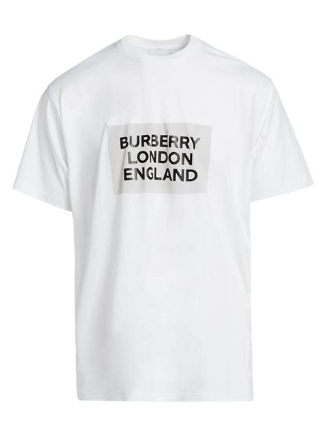 burberry london england white t shirt|burberry long sleeve t shirts.